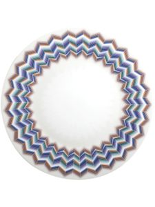 Missoni Home assiette chargeur Zig Zag Jarris (32 cm) - Multicolore