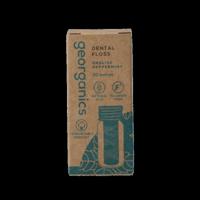 Georganics Dental floss english peppermint 30 meter 1 Stuks