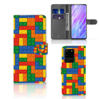 Samsung Galaxy S20 Ultra Telefoon Hoesje Blokken - thumbnail