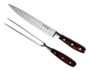 Messermeister | Avanta 2 Piece Kullenschliff Carving Set Pakkawood