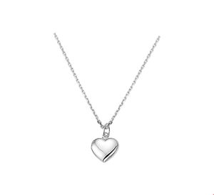 TFT Zilveren Ketting Hart 1,3 mm x 41+4 cm