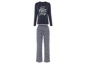 esmara Dames pyjama (Marineblauw, XS (32/34))