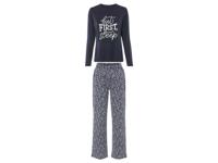 esmara Dames pyjama (Marineblauw, XS (32/34))
