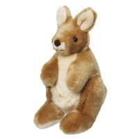 Knuffel kangoeroe 26 cm   -