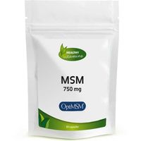 MSM 750 mg | 60 vegan capsules | Opti-MSM | Vitaminesperpost.nl