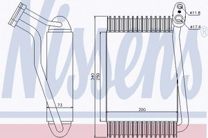 Verdamper, airconditioning 92143