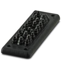 Phoenix Contact 1424582 TPE (geurloos rubbermengsel), SEBS, PP Zwart 1 stuk(s)