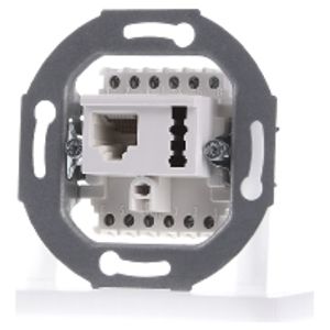 458809  - Twisted pair Data outlet Cat.3 white 458809