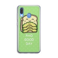 Avo Good Day: Samsung Galaxy A40 Transparant Hoesje