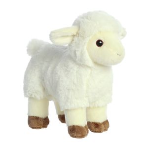 Pluche dieren knuffels schaap/lammetje van 20 cm