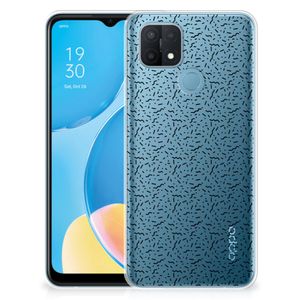 OPPO A15 TPU bumper Stripes Dots