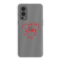 Not Your Baby: OnePlus Nord 2 5G Transparant Hoesje