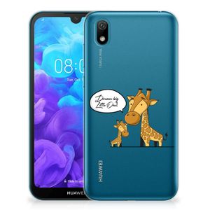 Huawei Y5 (2019) Telefoonhoesje met Naam Giraffe