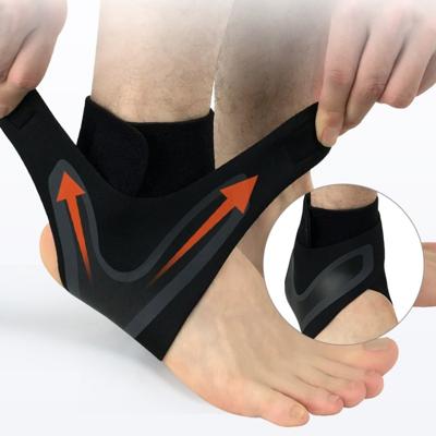 2 stks sport enkel ondersteuning elastische hoge bescherming sport enkel apparatuur veiligheid Running basketbal enkel brace ondersteuning maat: S (r