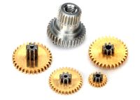 Gear Set, Metal (for 2065X Waterproof Sub-Micro Servo) (TRX-2064X) - thumbnail