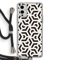 Crazy pattern: OnePlus 9 Transparant Hoesje met koord