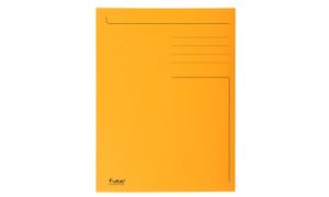 Exacompta dossiermap Foldyne ft 24 x 32 cm (voor ft A4), oranje, doos van 50 stuks