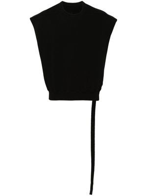 Rick Owens DRKSHDW sweat à design sans manches - Noir
