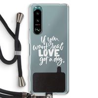 Partner in crime: Sony Xperia 5 III Transparant Hoesje met koord