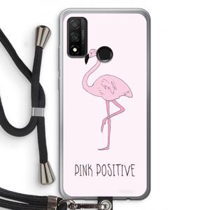 Pink positive: Huawei P Smart (2020) Transparant Hoesje met koord