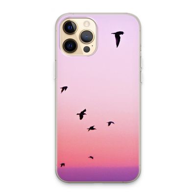 Fly away: iPhone 13 Pro Max Transparant Hoesje