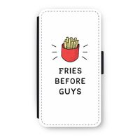 Fries before guys: iPhone XS Flip Hoesje