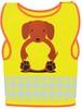 Korntex KX119K Children's Safety Vest Funtastic Wildlife CO² Neutral - Dog Yellow - XXS (3/4 years)