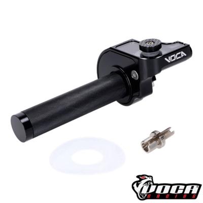 Snelgas handvat Voca Racing CNC 22 mm.