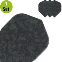 Granite Dart Flights - Zwart