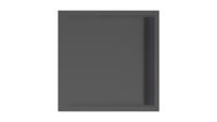 Xenz Easy-Tray douchebak 80x80x5cm zwart mat