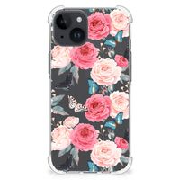 iPhone 15 Plus Case Butterfly Roses