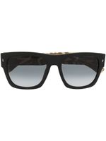DSQUARED2 EYEWEAR lunettes de soleil Icon à imprimé camouflage - Noir