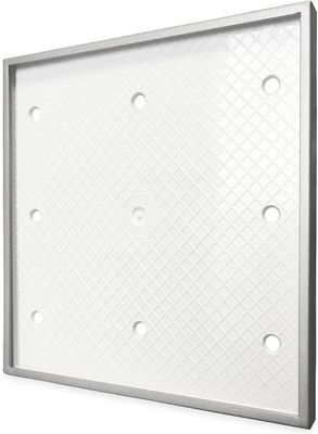 Whisper Design Ventilatierooster Vierkant (afvoer & Toevoer) Ø125mm - Tegelfront