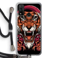 Tiger and Rattlesnakes: Huawei P Smart (2020) Transparant Hoesje met koord