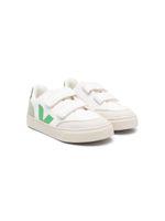 VEJA Kids baskets V-12 ChromeFree en cuir - Tons neutres - thumbnail