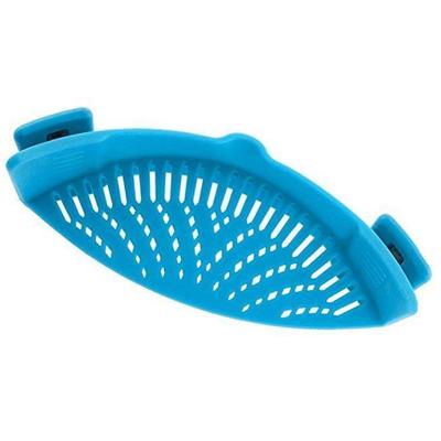 Siliconen pot filter keuken clip pot filter drain overtollige vloeibare drain pasta plantaardige kookgerei