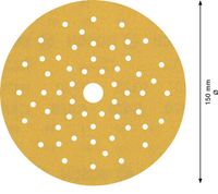 Bosch Accessoires Expert C470 schuurpapier voor excenterschuurmachines 150 mm, multigaten, K320 5-delig - 2608901109 - thumbnail