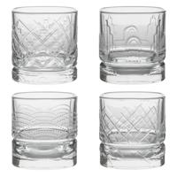 La Rochere Whisky tumbler glazen - 4x - Dandy serie - transparant - 300 ml