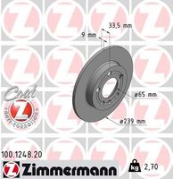 Remschijf Coat Z 100124820