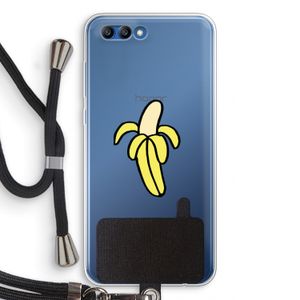 Banana: Honor 10 Transparant Hoesje met koord
