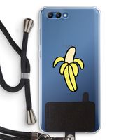 Banana: Honor 10 Transparant Hoesje met koord