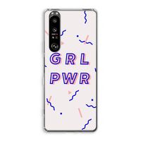 GRL PWR: Sony Xperia 1 III Transparant Hoesje