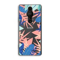 Tropisch: Sony Xperia Pro-I Transparant Hoesje