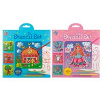 Moxy sjablonenset met 5 potloden