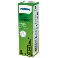 Philips LongLife EcoVision Type lamp: H1, verpakking van 1, koplamp voor auto