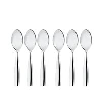 Alessi Dressed Dessertlepel edelstaal 17 cm, per 6