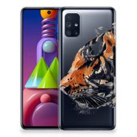 Smartphone hoesje Samsung Galaxy M51 Watercolor Tiger