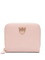 PINKO portefeuille Love Birds en cuir - Rose