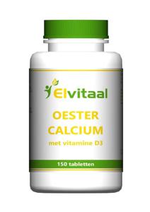 Elvitaal/elvitum Oestercalcium + vitamine D3 (150 tab)