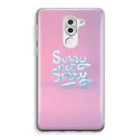 Sorry not sorry: Honor 6X Transparant Hoesje